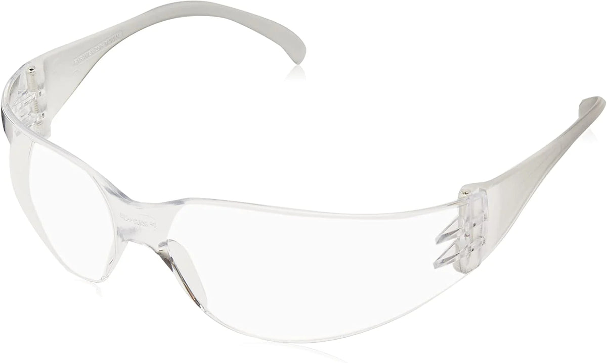 Polycarbonate ANSI Z87.1 Safety Glasses With Clear Lens, 99% UV Protec ...