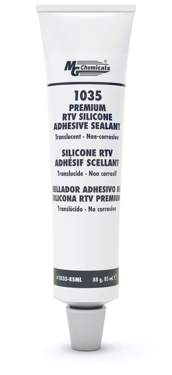 MG Chemicals 1035 Premium RTV Silicone Adhesive Sealant, 85mL Tube