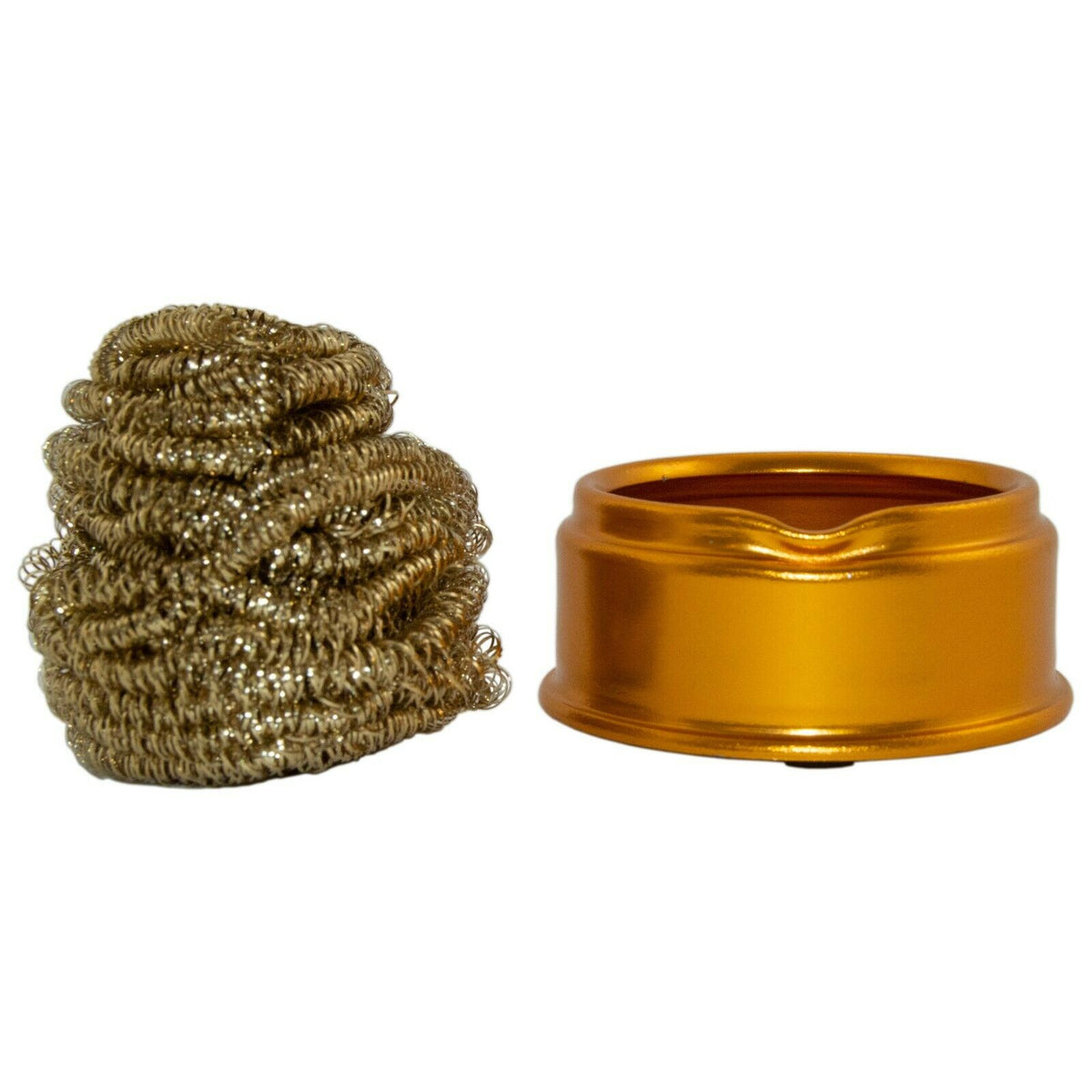 Soldering tip cleaner Abrasive brass wool