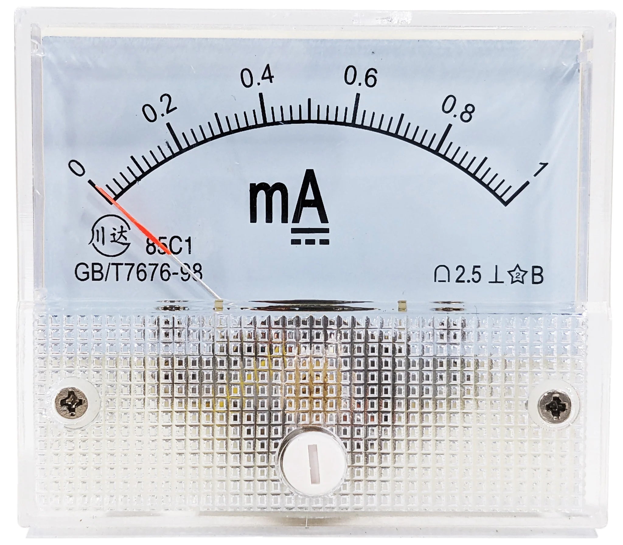 analog amp meter panel