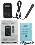 Digital Water Quality Tester, 0 to 1,999µS Range, 3½-Digit LCD Display, Pocket Size, Tests Water Purity / Filter Effectiveness (WA-300)