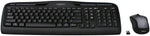 Wireless Keyboard and Mouse Combo - Black/Silver (MK335)