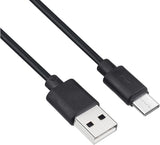 USB Type C Cable for iPhone, Android, Samsung Phones, Airpods, Action Cameras, 3 Feet Length