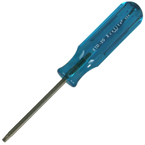 Xcelite 6 ⅝" T20 Torx Screwdriver, 3" Blade Length (XTD20)