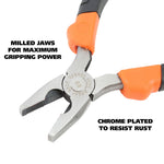 GreatNeck 6 Inch Linesman Pliers with Cushion Grip (E6C)