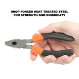 GreatNeck 6 Inch Linesman Pliers with Cushion Grip (E6C)