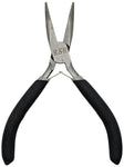 4-1/2" Mini Bent Nose Pliers with Smooth Jaws