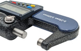 0-1" Range (0-25mm) Digital Micrometer with 6 Digit LCD Display, 0.001mm Resolution, Features mm/inch Conversion Button