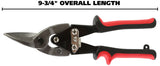 GreatNeck Left Cut Aviation Snips (TA10L)