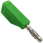 Green Stackable 4mm Banana Plug Connector for Building or Repairing Test Leads