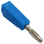 Blue Stackable 4mm Banana Plug Connector for Building or Repairing Test Leads