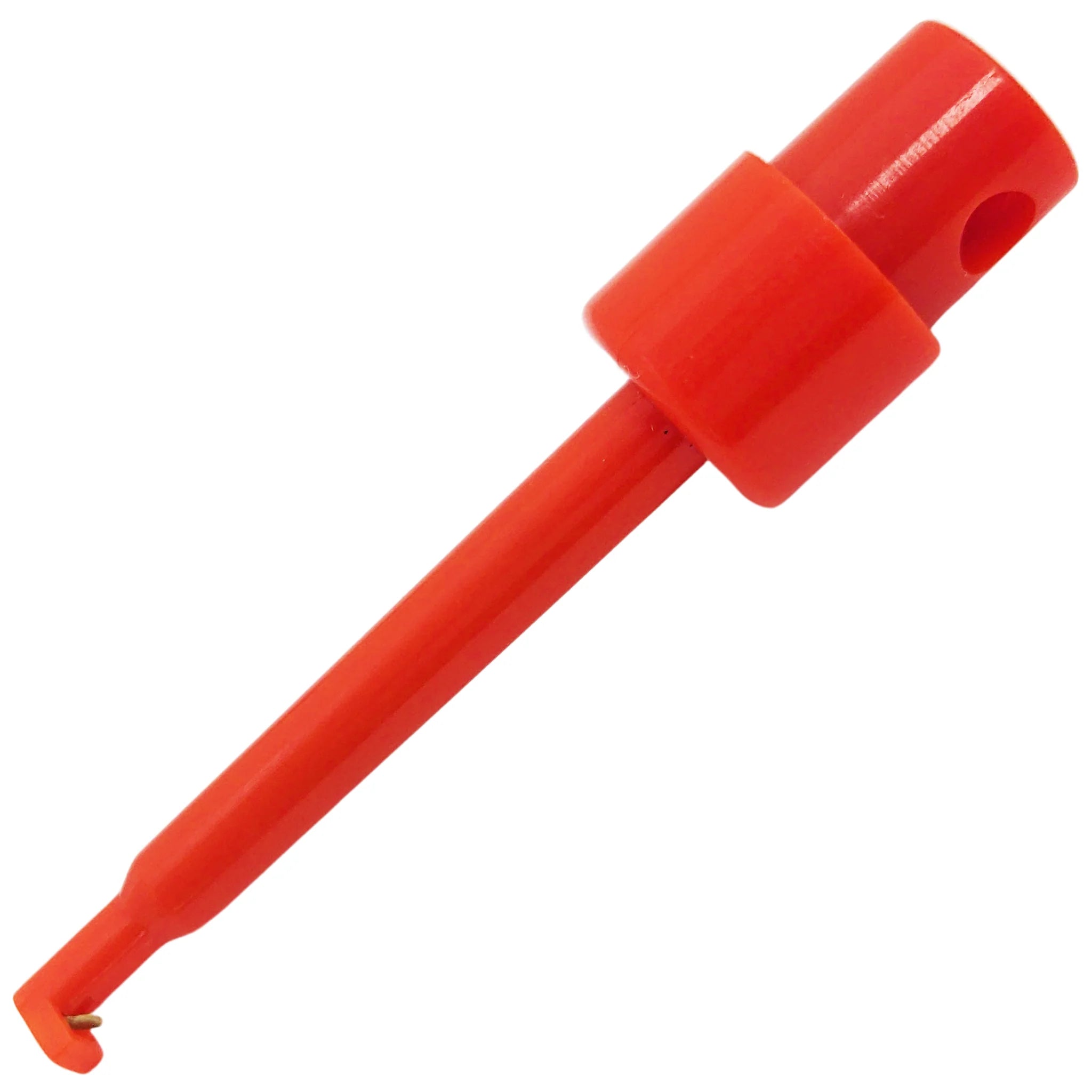 Red Spring-Loaded Mini Hook for Building Test Leads – Electronix Express