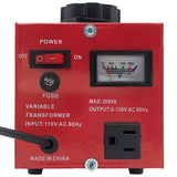 3 Amp Variable Transformer, 300 VAC Max, 0-130V Output