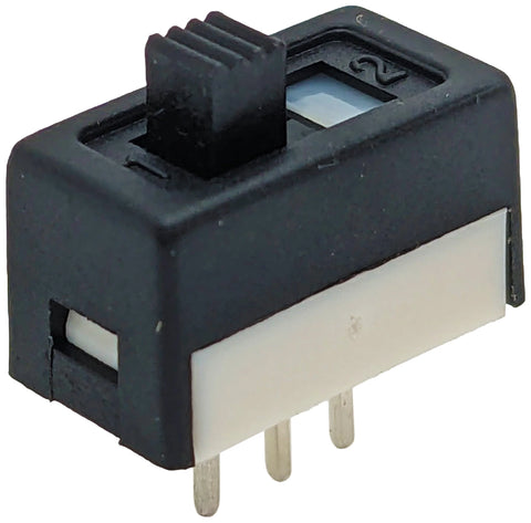 H251 SPDT Slide Switch with PC Leads on 0.1" Center - Ideal for Breadboards