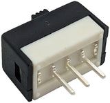 H251 SPDT Slide Switch with PC Leads on 0.1" Center - Ideal for Breadboards