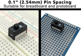 H251 SPDT Slide Switch with PC Leads on 0.1" Center - Ideal for Breadboards