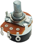 1/2W 10K Ohms Potentiometer with Switch, Single Turn, Round Shaft, Panel Mount