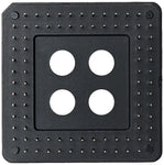 84 Pin PLCC IC Socket, 4 Rows, Through-Hole Mount