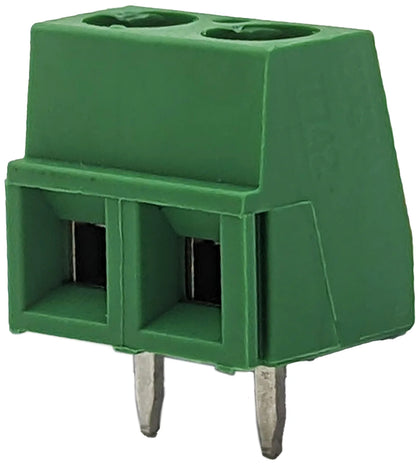 Vertical 2 Position Wire to Board Terminal Block, Side Entry, Screw Type