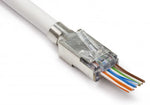 Platinum Tools Shielded EZ-RJ45 for CAT5e & CAT6 with External Ground