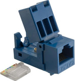 Platinum Tools Blue EZ-SnapJack Cat5e (705BL-1)