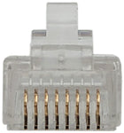 10 Pack RJ45-8 Modular Plugs, 8P8C, UTP Solid