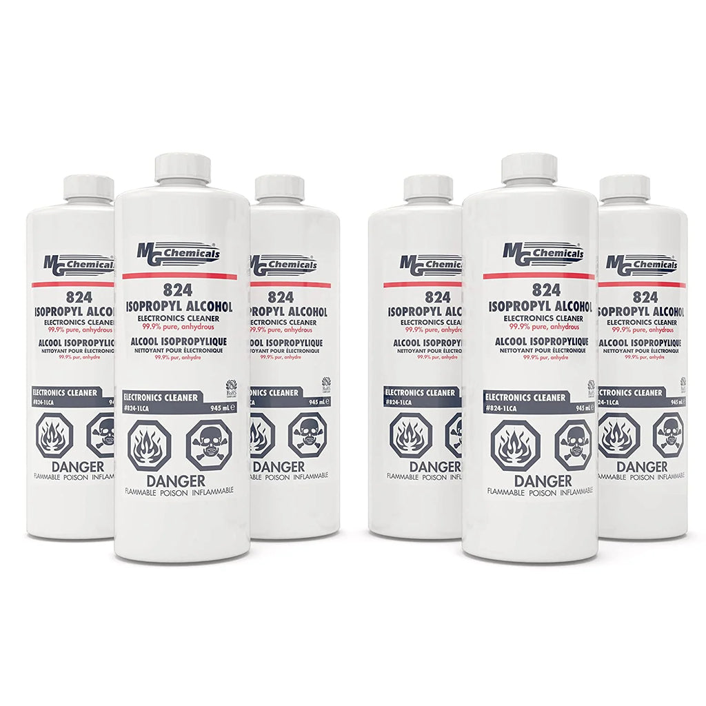 Isopropyl Alcohol IPA 824-1L Liquid by MG Chemicals