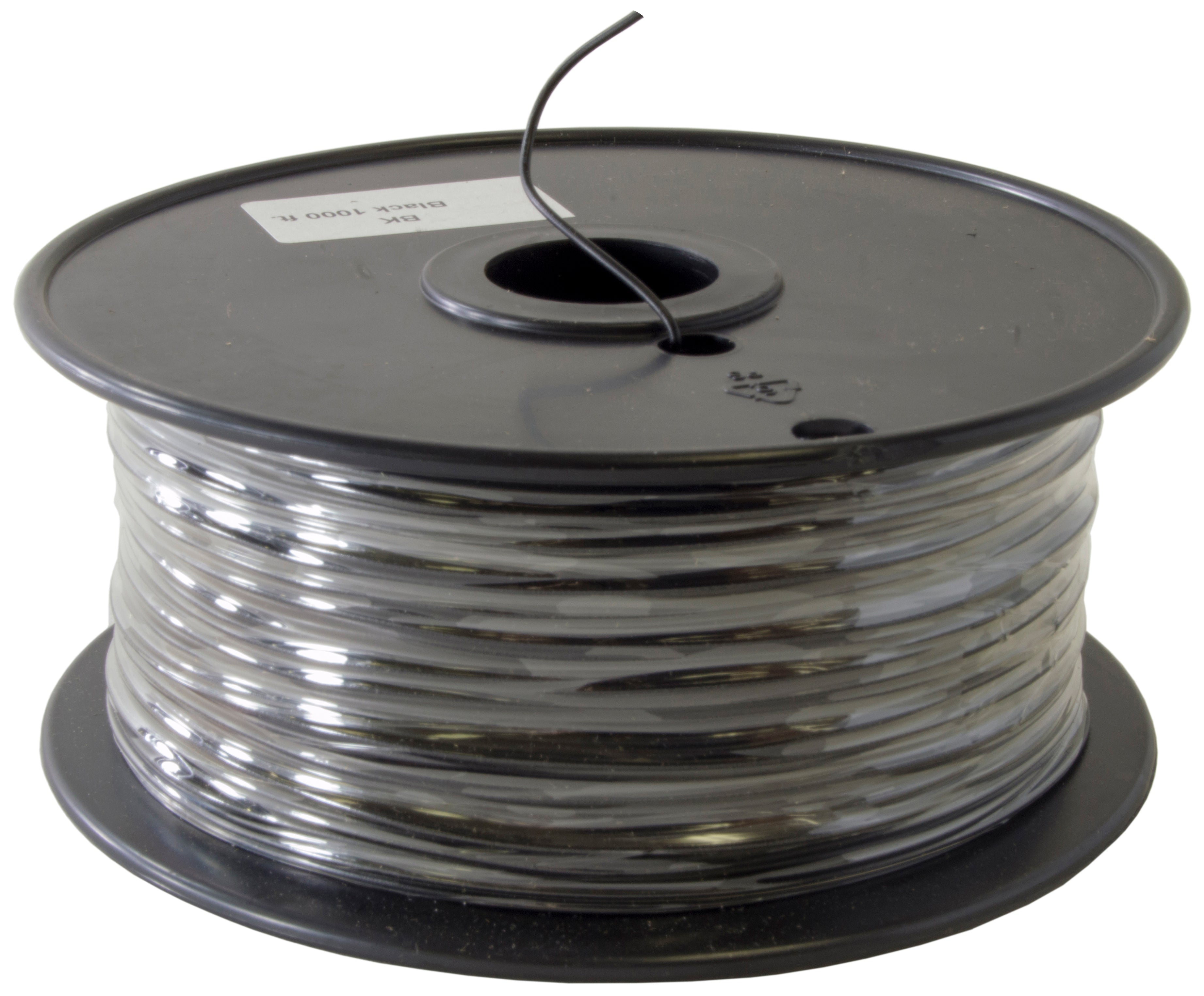 Bell Wire, Black, 1000 ft.