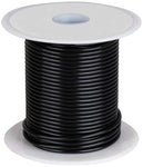 100 Feet Black 16 Gauge Stranded Hook-Up Wire, Copper, PVC Insulation (Shade May Vary), 300 Volts