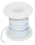 White 18 Gauge Stranded Hook Up Wire, 100 Foot Spool (Shade May Vary), 300 Volts