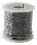 100 Feet Black 22 Gauge Solid Hook-Up Wire, Tinned Copper, PVC Insulation (Shade May Vary), 300 Volts