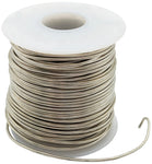 126 Feet 16 Gauge Silver Color Tinned Copper Crafting Wire, Uninsulated