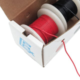 Solid 24 Gauge Hook Up Wire Kit - Includes 6 Different Color 25 Foot Spools, Tinned Copper, PVC Insulated