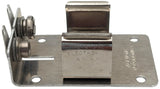 Metal 9V Battery Holder with Solder Terminals, Measures 1.99"×1.13"×0.73", Weighs 0.3 Ounce