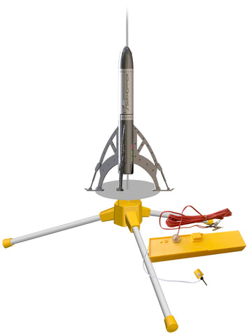 Estes Star Hopper Model Rocket Launch Set, Beginner Skill Level Kit with Mini Launch Controller and Mini Launch Pad (2427)