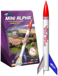 Estes Mini Alpha Model Rocket Launch Set, Beginner Skill Level Kit with Mini Launch Controller and Mini Launch Pad (2458)