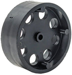 100 Pack Black 40mm Rear Wheels for Shell Style Co2 Dragsters