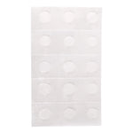 Gorilla 1,200 Count Permanent Adhesive Dots, Double-Sided, 0.5" Diameter, Clear