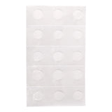 Gorilla 1,200 Count Permanent Adhesive Dots, Double-Sided, 0.5" Diameter, Clear