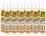 Gorilla 12 Pack 9 oz. Cartridges Max Strength Construction Adhesive, Clear