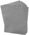 12 Pack Gray Felt Sheets, 9" x 12"