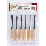 Excel Blades 6-Piece Wood Carving Set for Beginners - Includes Chisels and Gouges