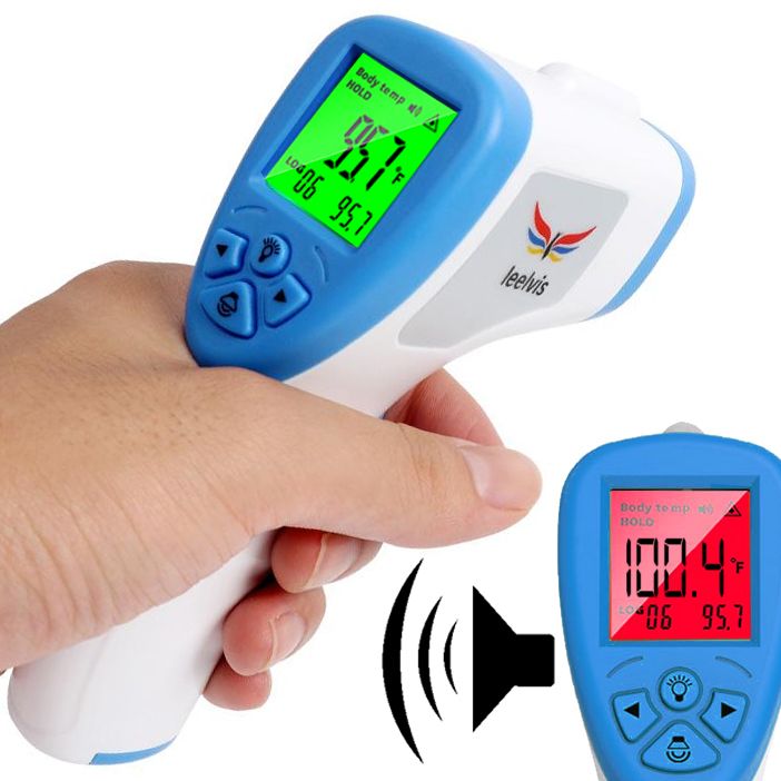 Infrared forehead thermometer  contactless digital fever thermometer