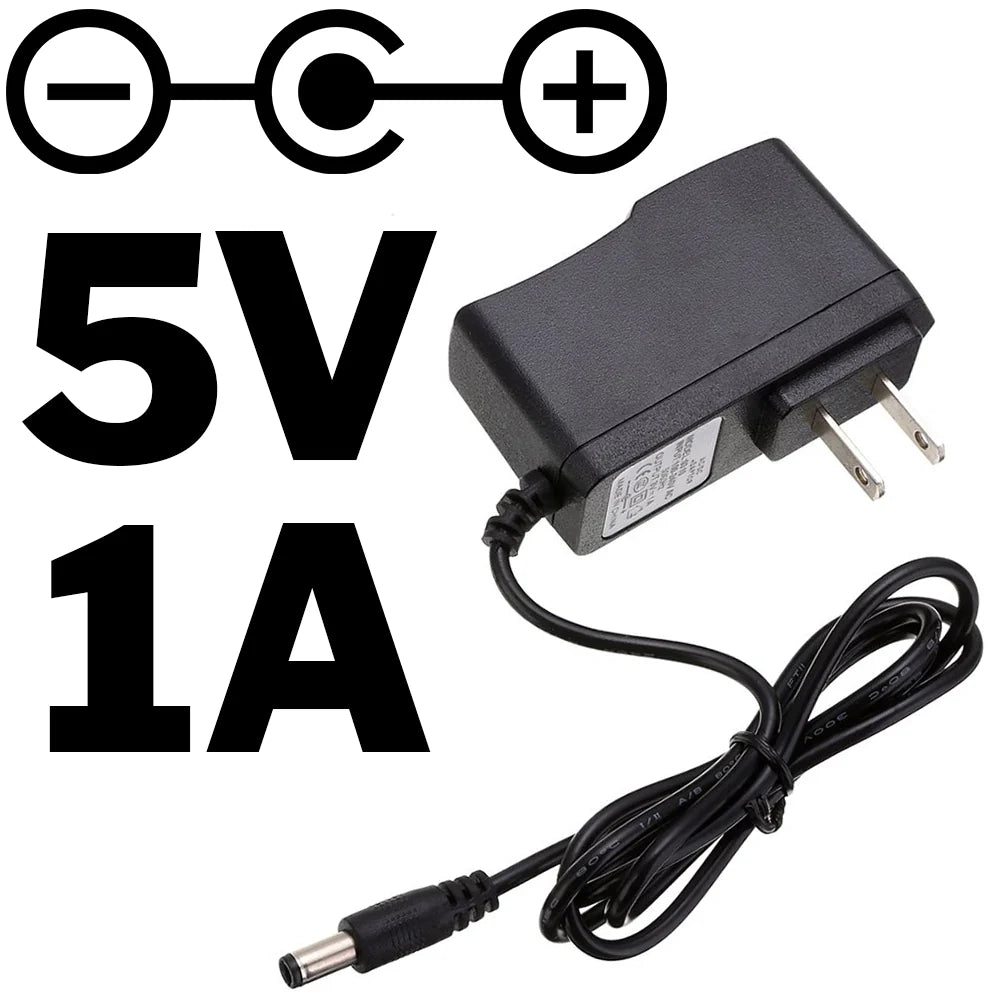 Power Supply 5V/2A DC Jack, Diameter 5.5mm/2.1mm, Accessories, Categories